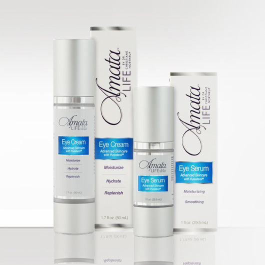 Amata Life's Premium Eye Serum & Eye Cream Value Package